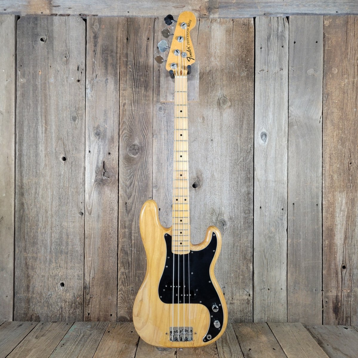 Fender Precision Bass 1975 – Vintage Sunburst Bass Guitar with Late - ’60s Fender Case (1967–1971) - Mahar's Vintage Guitars