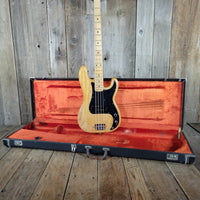 Fender Precision Bass 1975 – Vintage Sunburst Bass Guitar with Late - ’60s Fender Case (1967–1971) - Mahar's Vintage Guitars