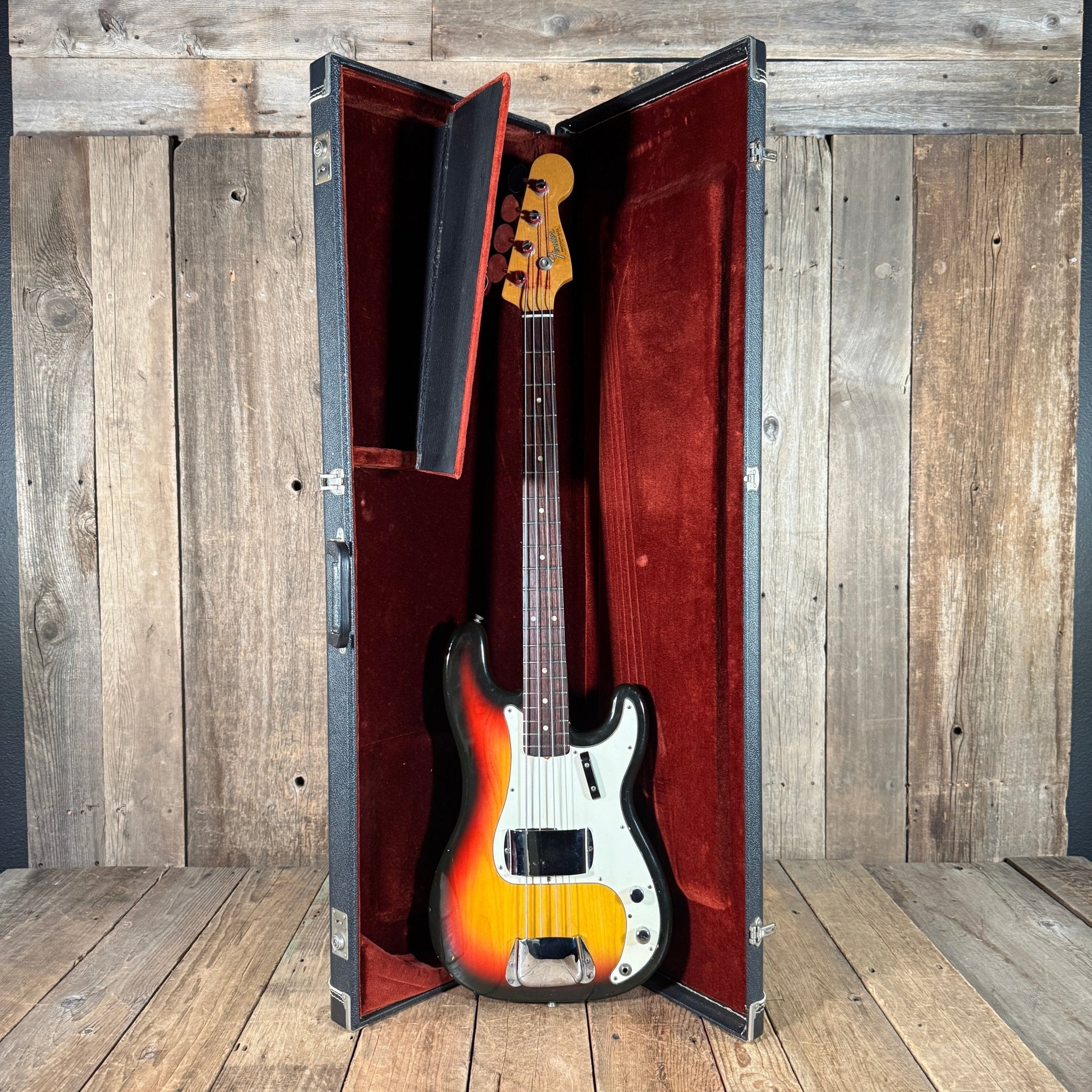 Fender Precision Bass 1967 Sunburst Vintage P Bass – Mahar's