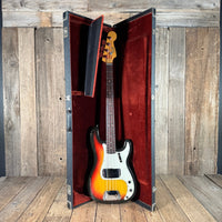 Fender Presicion Bass 1967 Sunburst Vintage P Bass - Mahar's Vintage Guitars