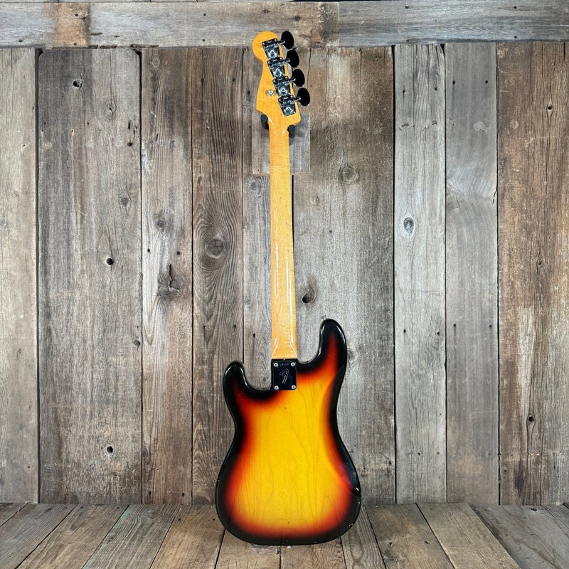 Fender Presicion Bass 1967 Sunburst Vintage P Bass - Mahar's Vintage Guitars