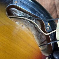 Fender Presicion Bass 1967 Sunburst Vintage P Bass - Mahar's Vintage Guitars