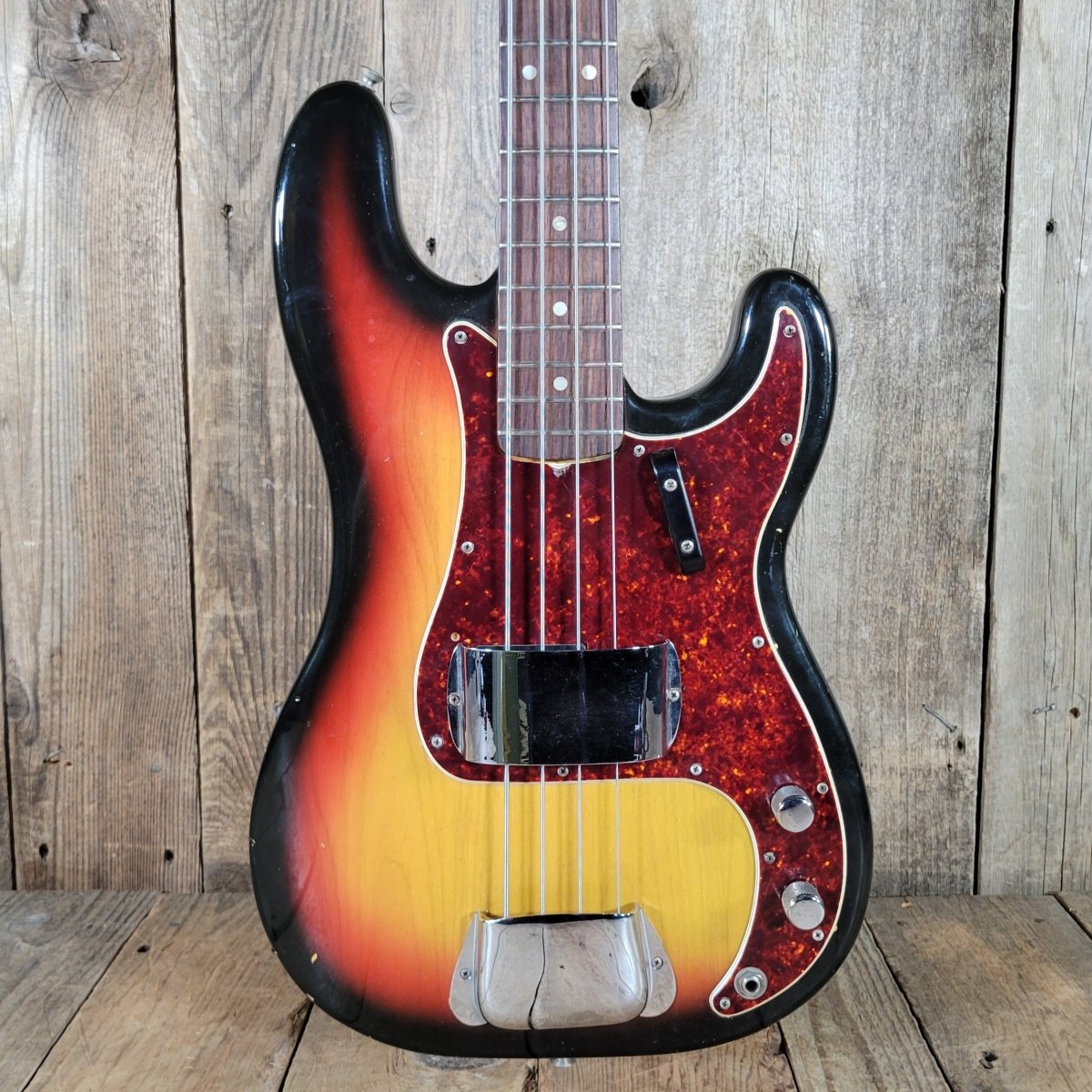 Fender Presicion Bass 1967 Sunburst Vintage P Bass - Mahar's Vintage Guitars