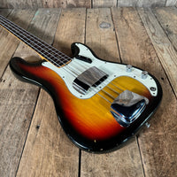 Fender Presicion Bass 1967 Sunburst Vintage P Bass - Mahar's Vintage Guitars
