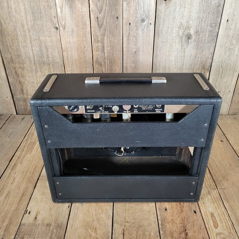 Fender Princeton Amp 1964 – Pre - CBS Black Panel Vintage Tube Combo - Mahar's Vintage Guitars