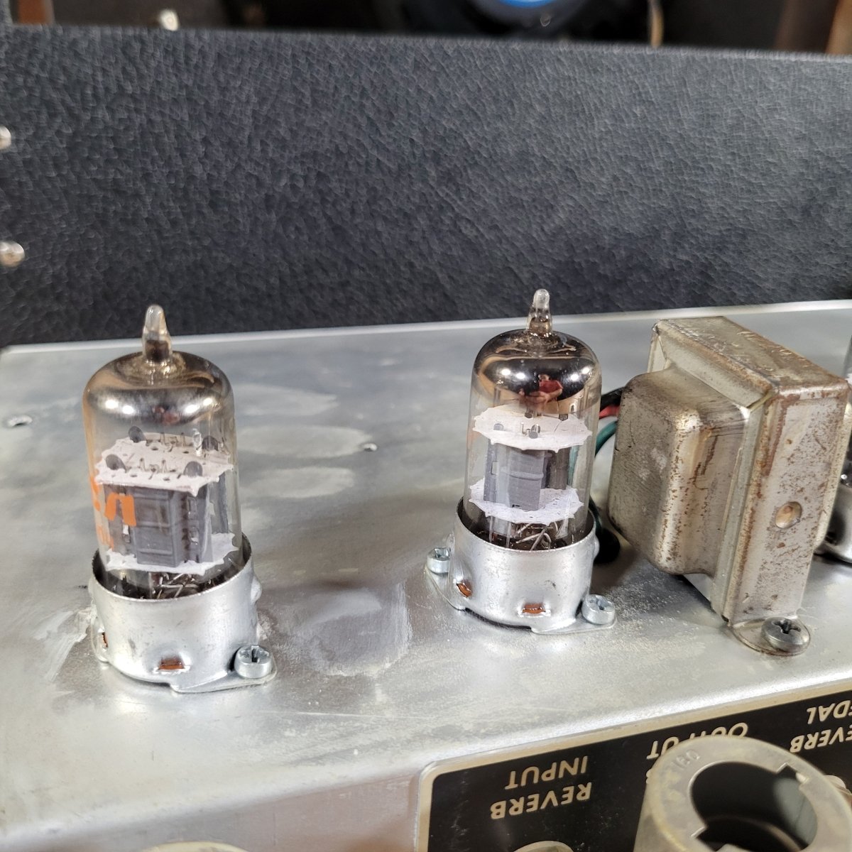 Fender Princeton Reverb 1967 Vintage Blackpanel Amp Responsibly Serviced - Mahar's Vintage Guitars