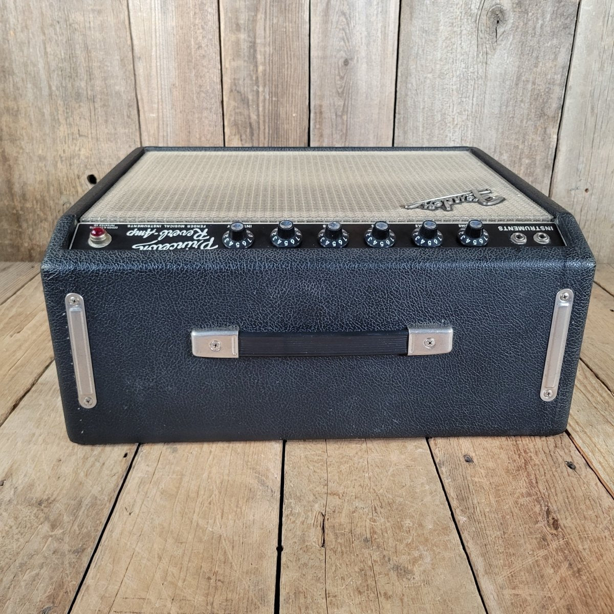 Fender Princeton Reverb 1967 Vintage Blackpanel Amp Responsibly Serviced - Mahar's Vintage Guitars