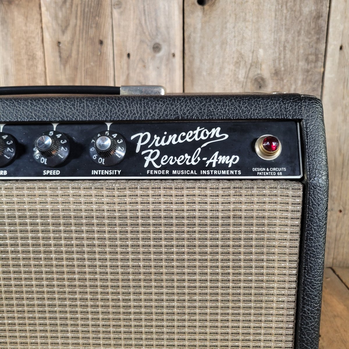 Fender Princeton Reverb 1967 Vintage Blackpanel Amp Responsibly Serviced - Mahar's Vintage Guitars
