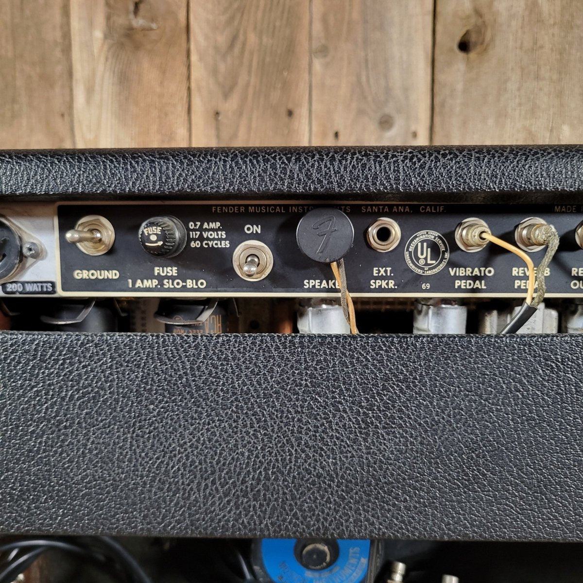 Fender Princeton Reverb 1967 Vintage Blackpanel Amp Responsibly Serviced - Mahar's Vintage Guitars