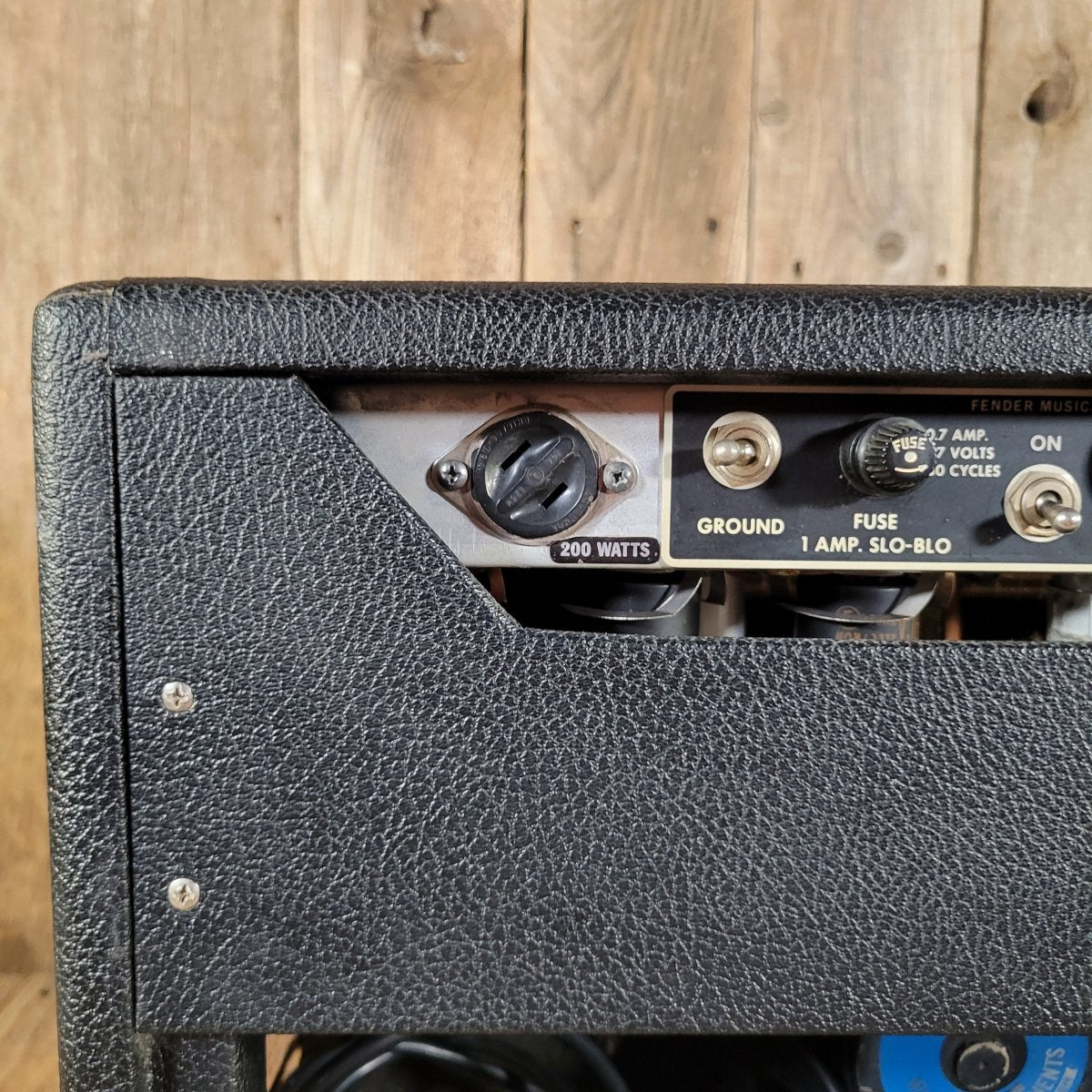 Fender Princeton Reverb 1967 Vintage Blackpanel Amp Responsibly Serviced - Mahar's Vintage Guitars
