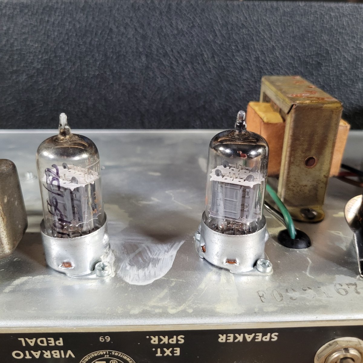 Fender Princeton Reverb 1967 Vintage Blackpanel Amp Responsibly Serviced - Mahar's Vintage Guitars