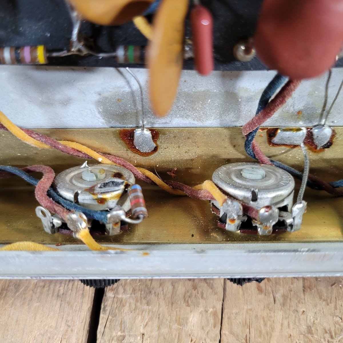 Fender Princeton Reverb 1967 Vintage Blackpanel Amp Responsibly Serviced - Mahar's Vintage Guitars