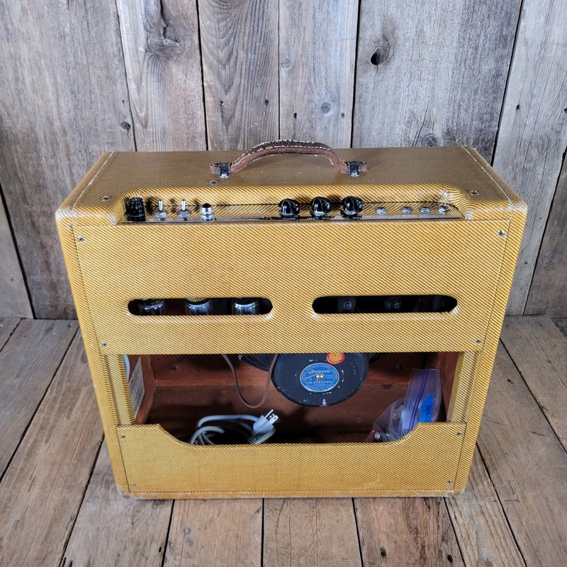 Fender Pro - Amp 5B5 Tweed 1953 Mint with Original Cover - Mahar's Vintage Guitars