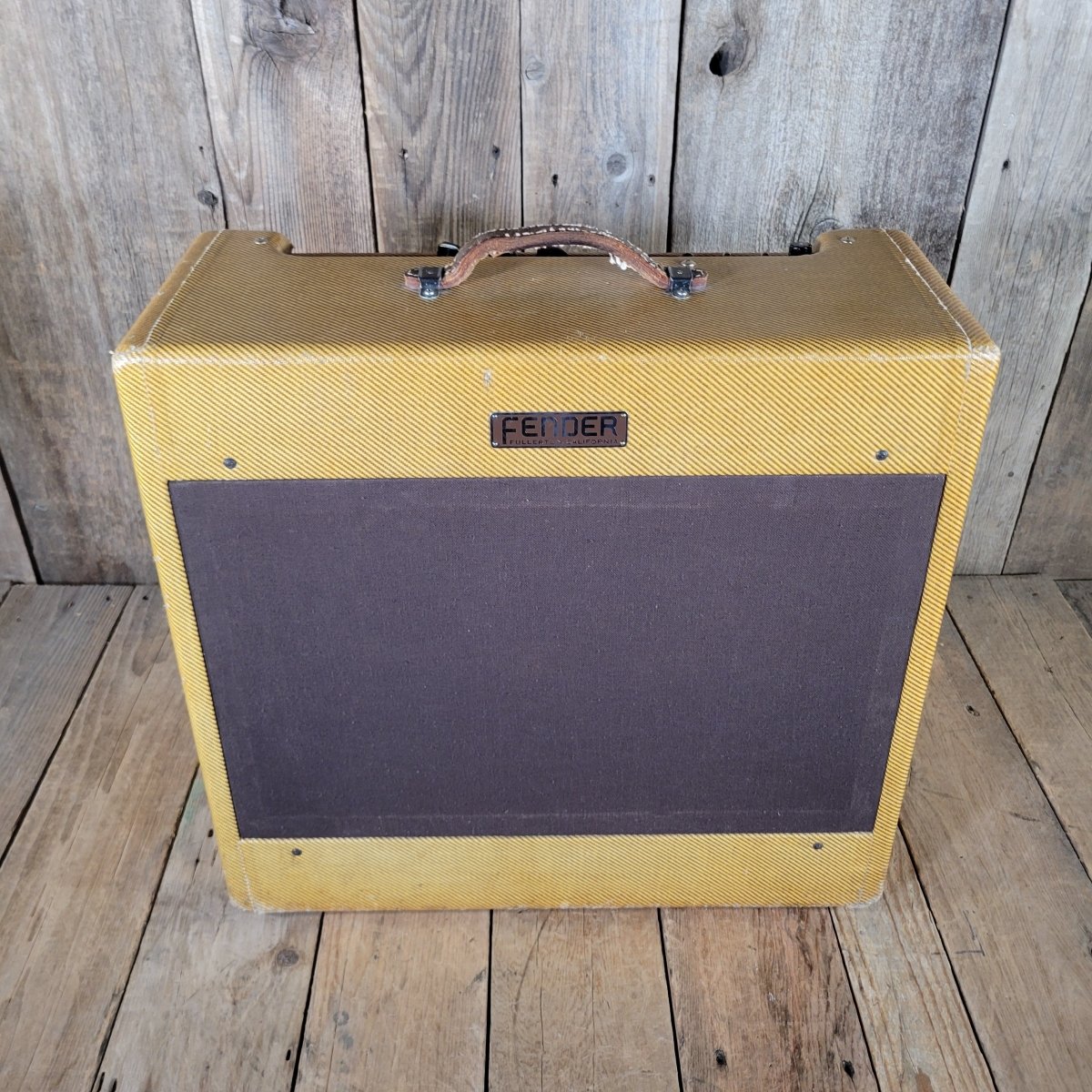 Fender Pro - Amp 5B5 Tweed 1953 Mint with Original Cover - Mahar's Vintage Guitars