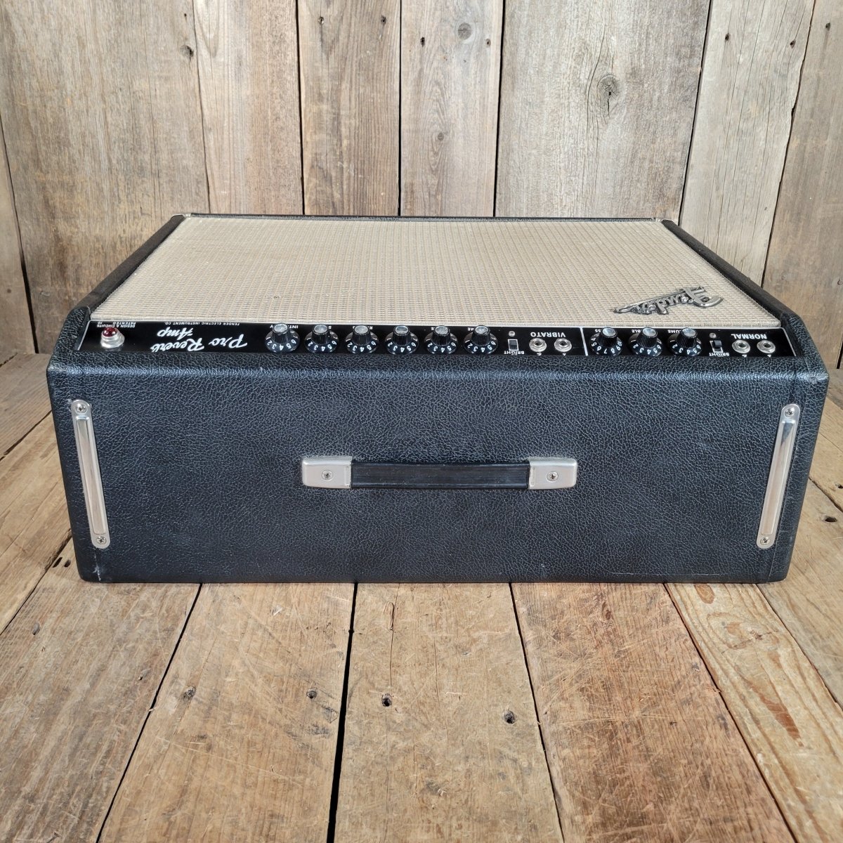 Fender Pro Reverb 1965 Pre CBS Fender Electric Instrument - Mahar's Vintage Guitars