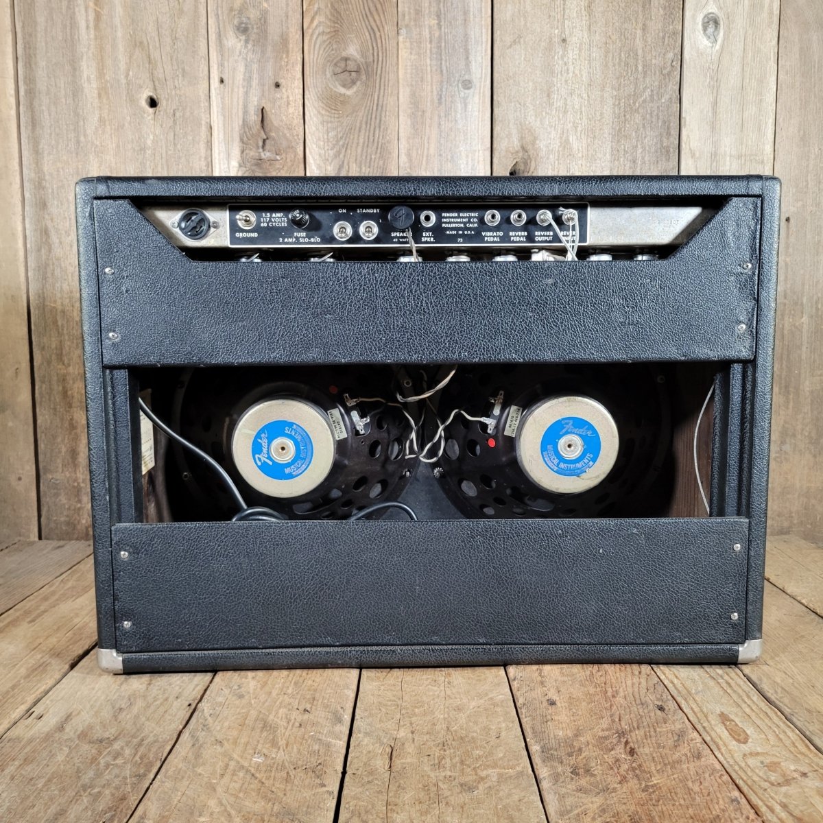 Fender Pro Reverb 1965 Pre CBS Fender Electric Instrument - Mahar's Vintage Guitars