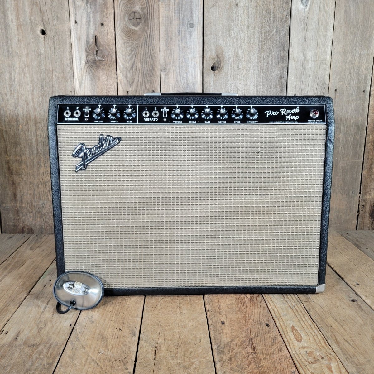 Fender Pro Reverb 1965 Pre CBS Fender Electric Instrument - Mahar's Vintage Guitars