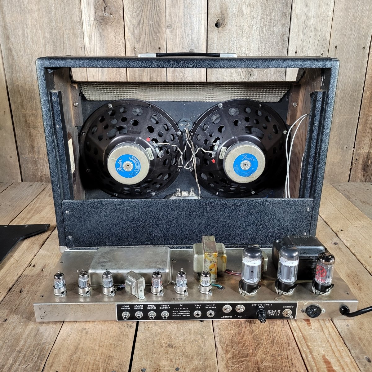 Fender Pro Reverb 1965 Pre CBS Fender Electric Instrument - Mahar's Vintage Guitars