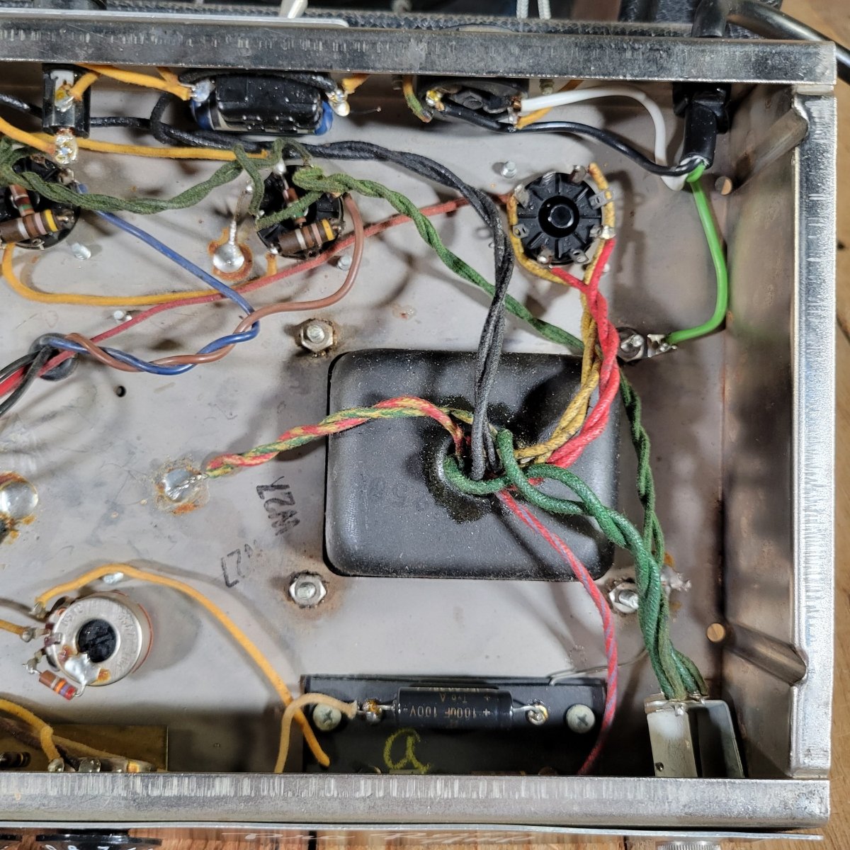 Fender Pro Reverb 1965 Pre CBS Fender Electric Instrument - Mahar's Vintage Guitars