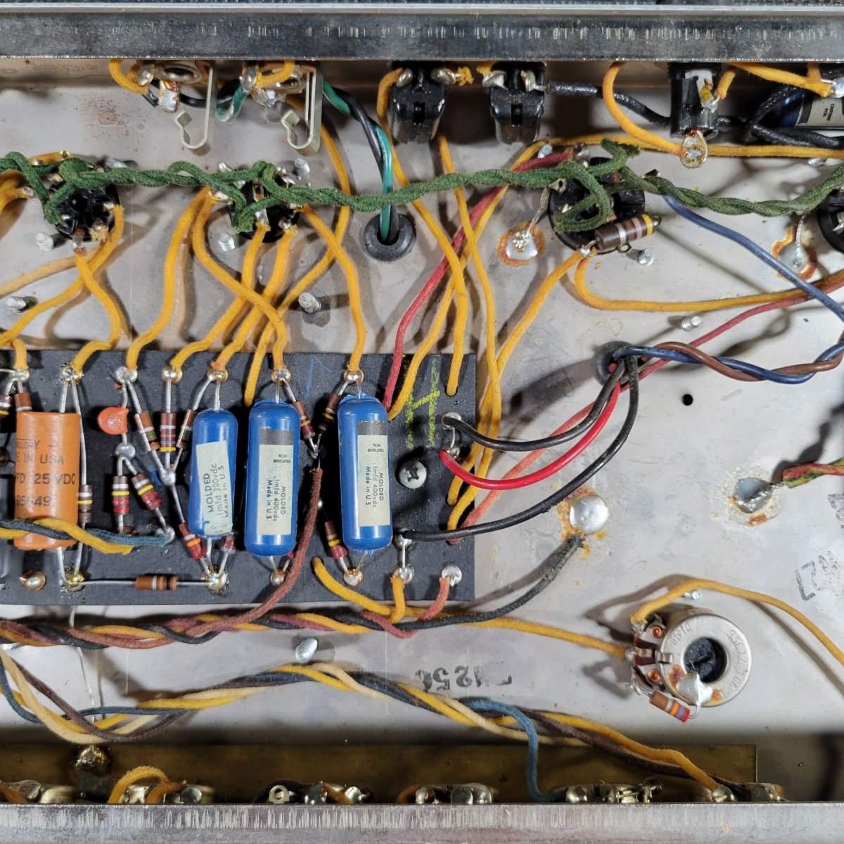 Fender Pro Reverb 1965 Pre CBS Fender Electric Instrument - Mahar's Vintage Guitars