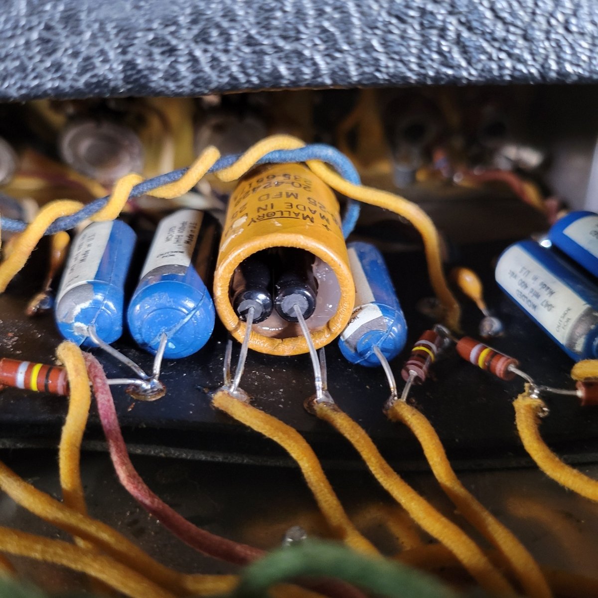 Fender Pro Reverb 1965 Pre CBS Fender Electric Instrument - Mahar's Vintage Guitars