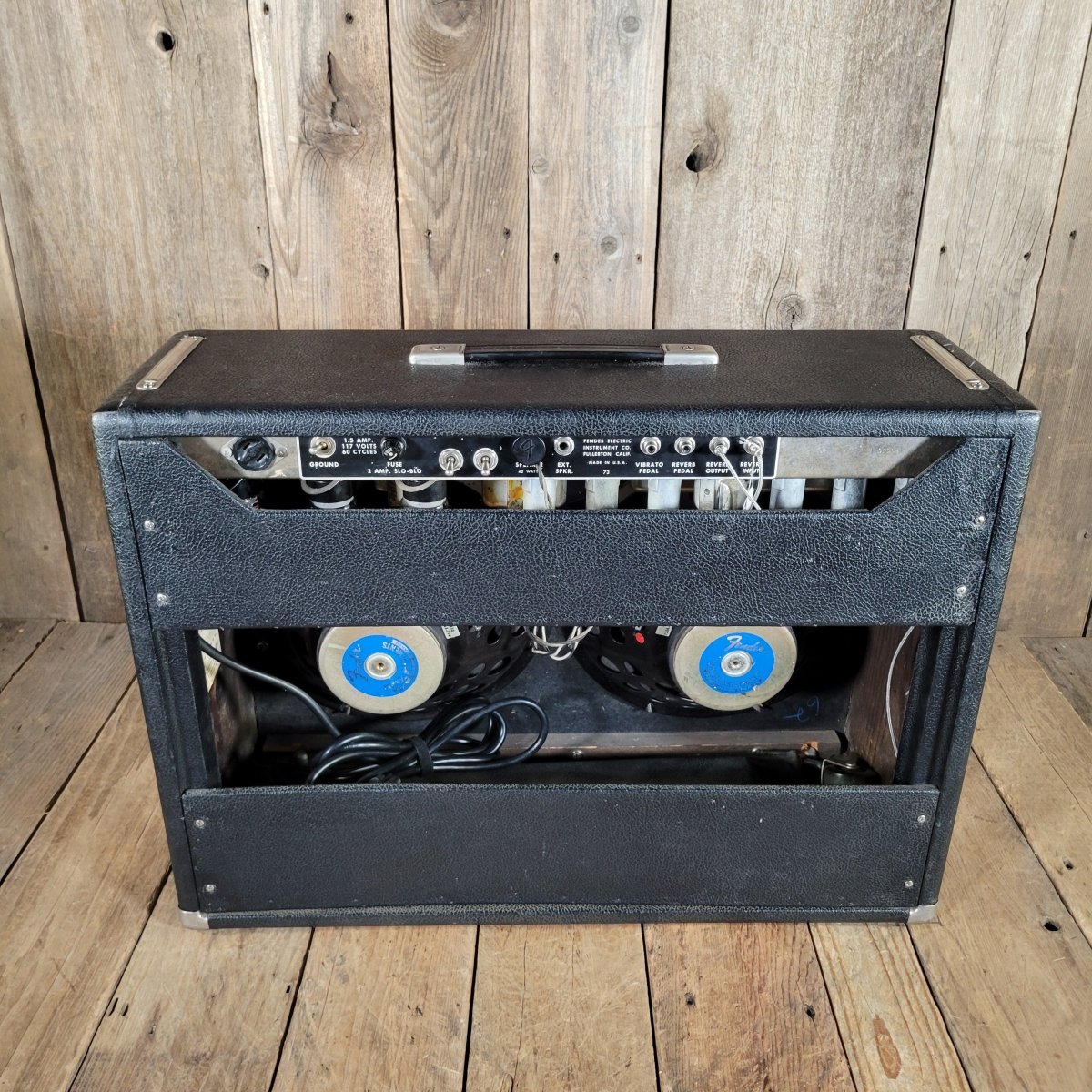 Fender Pro Reverb 1965 Pre CBS Fender Electric Instrument - Mahar's Vintage Guitars