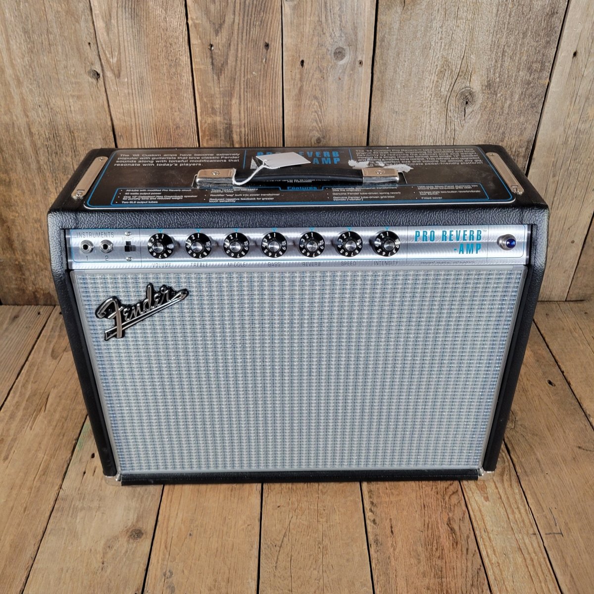 Fender Pro Reverb 68 Re - issue 2022 1x12 combo - Mahar's Vintage Guitars
