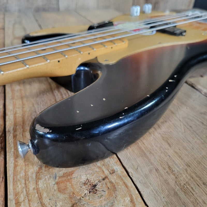 Fender Road Worn Precision Bass Sunburst 2009 – With Gig Bag - Mahar's Vintage Guitars