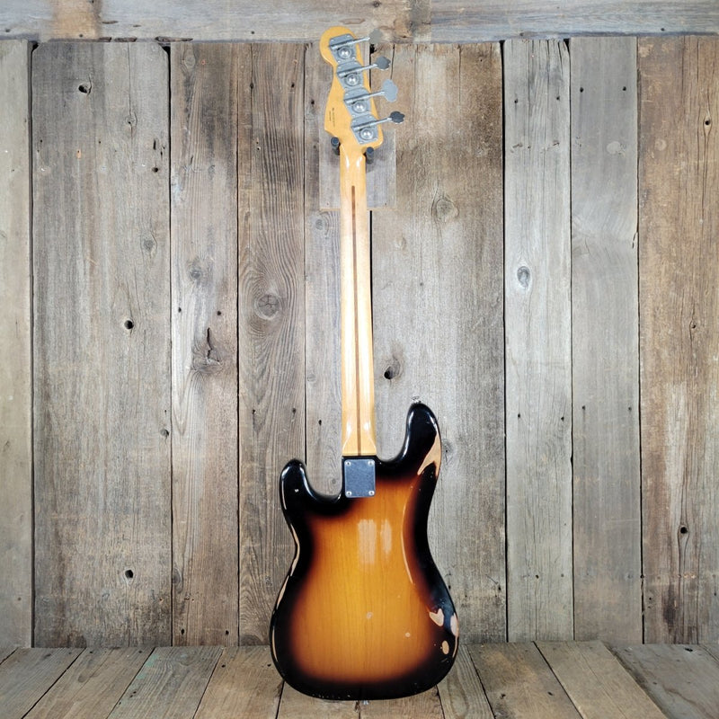Fender Road Worn Precision Bass Sunburst 2009 – With Gig Bag - Mahar's Vintage Guitars