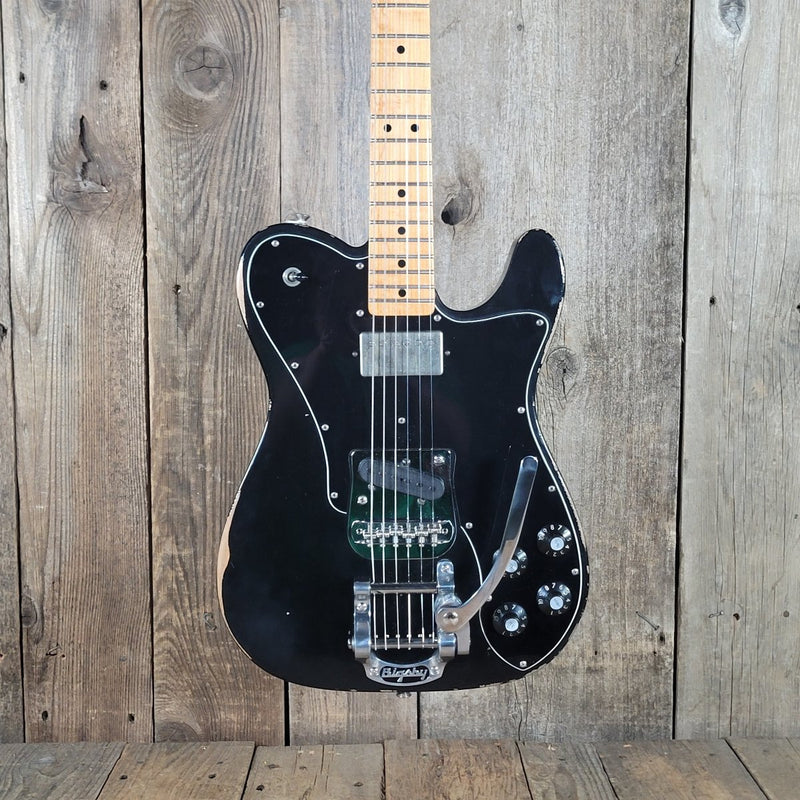 Fender Road Worn Tele Custom 2009 – 1975 Neck & Fender Bonamassa Bludgeon Pickups - Mahar's Vintage Guitars