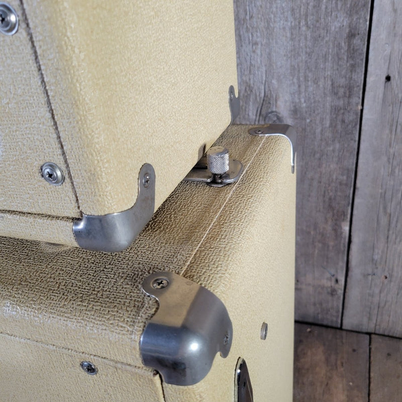 Fender Showman Head & 1x12 Tone Ring Cab Blonde 1960 Near Mint 6G14 - Mahar's Vintage Guitars