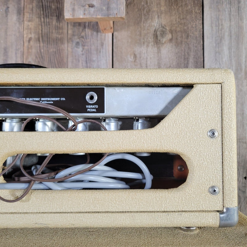 Fender Showman Head & 1x12 Tone Ring Cab Blonde 1960 Near Mint 6G14 - Mahar's Vintage Guitars