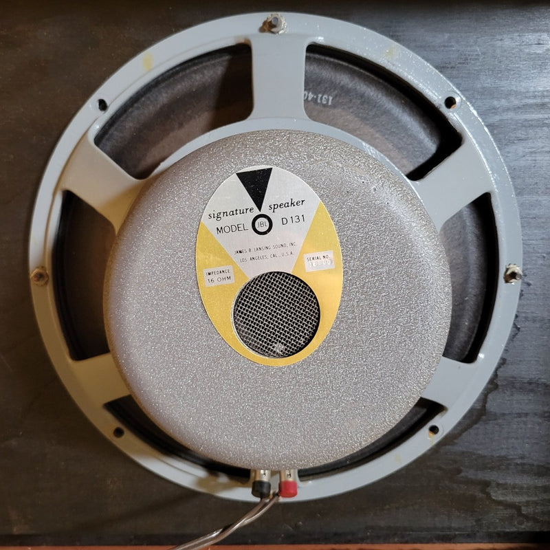 Fender Showman Head & 1x12 Tone Ring Cab Blonde 1960 Near Mint 6G14 - Mahar's Vintage Guitars