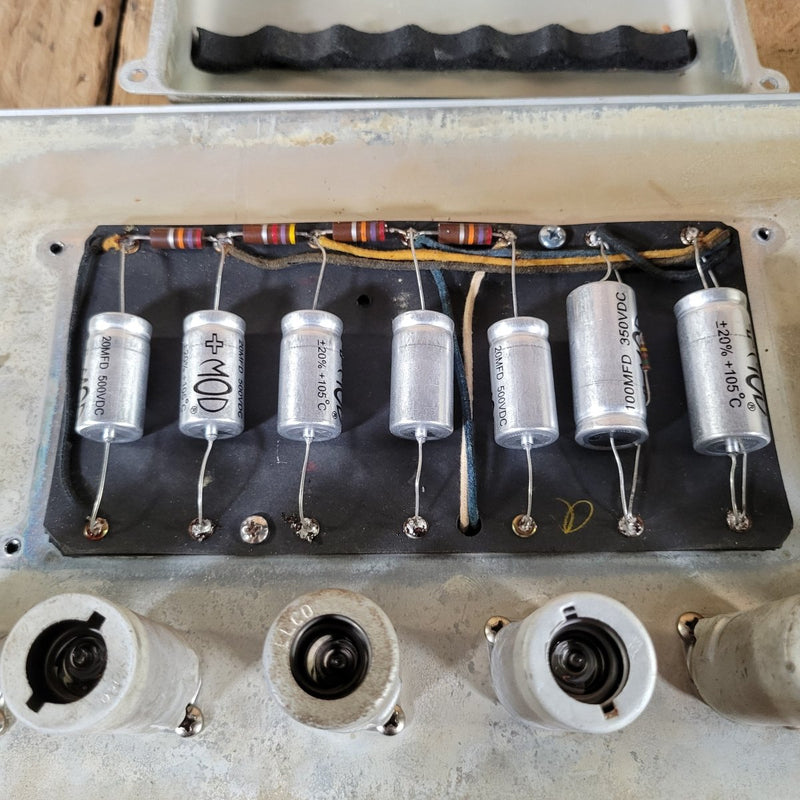 Fender Showman Head & 1x12 Tone Ring Cab Blonde 1960 Near Mint 6G14 - Mahar's Vintage Guitars