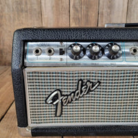 Fender Showman Silverface Drip Edge Guitar Amplifier 1968 – Vintage Tube Head - Mahar's Vintage Guitars