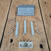 Fender Squier Stratocaster Tremolo Bridge with screws and springs 2000s - Mahar's Vintage Guitars