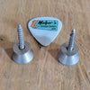 Fender Strap Buttons Dan Smith era Telecaster Stratocaster 1984 - Mahar's Vintage Guitars