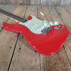 Fender Stratocaster 1961 Fiesta Red Refinished Slab Board Rosewood – Vintage Player’s Guitar - Mahar's Vintage Guitars