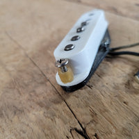 Fender Stratocaster 1963 Bridge Pickup Black Bottom Original Screws Non Orig Cover - Mahar's Vintage Guitars