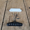 Fender Stratocaster 1963 Bridge Pickup Black Bottom Original Screws Non Orig Cover - Mahar's Vintage Guitars