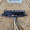 Fender Stratocaster 1963 Middle Pickup Black Bottom Rewound Orig Screws Non Orig Cover - Mahar's Vintage Guitars