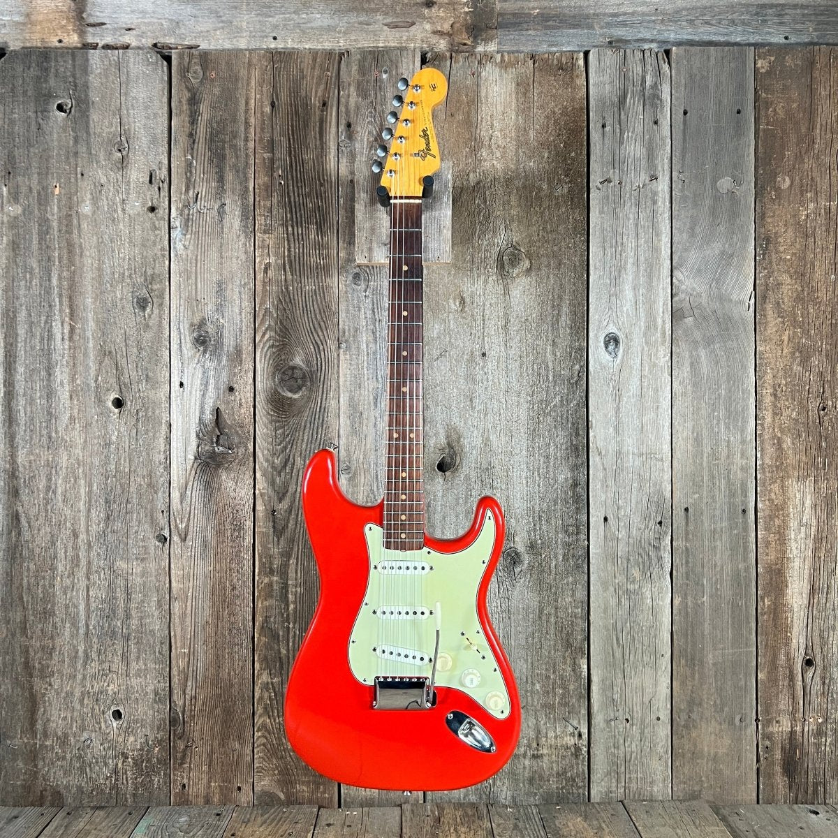 Fender Stratocaster 1964 Fiesta Red Refinished - Mahar's Vintage Guitars