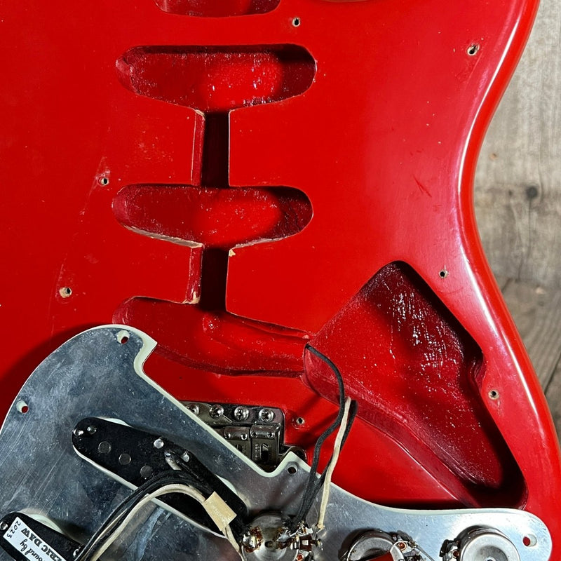 Fender Stratocaster 1964 Fiesta Red Refinished - Mahar's Vintage Guitars
