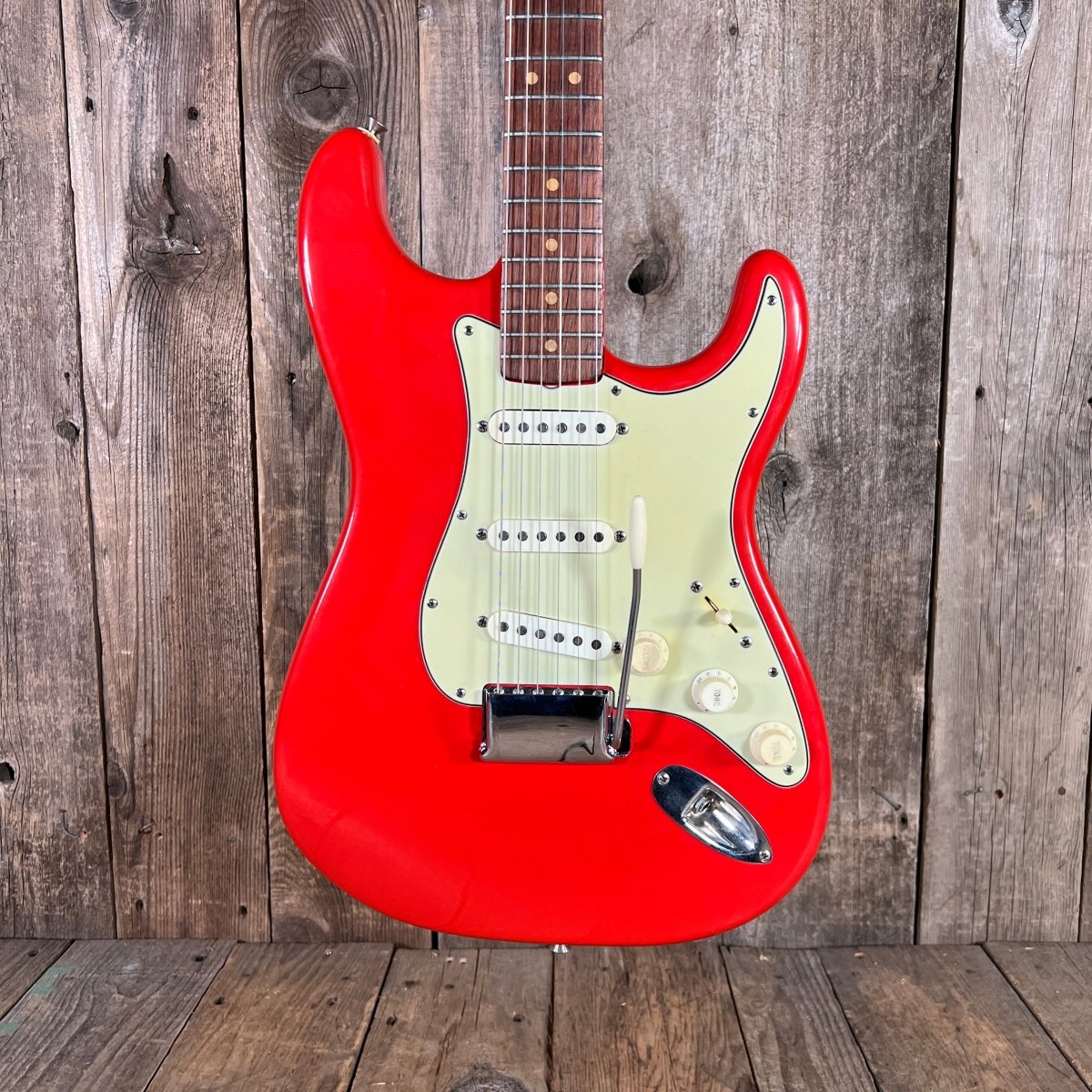 Fender Stratocaster 1964 Fiesta Red Refinished - Mahar's Vintage Guitars