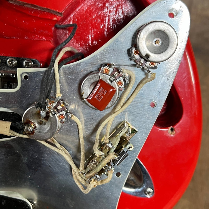 Fender Stratocaster 1964 Fiesta Red Refinished - Mahar's Vintage Guitars