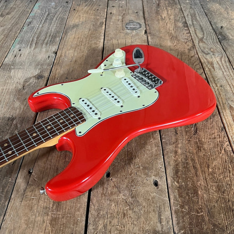 Fender Stratocaster 1964 Fiesta Red Refinished - Mahar's Vintage Guitars