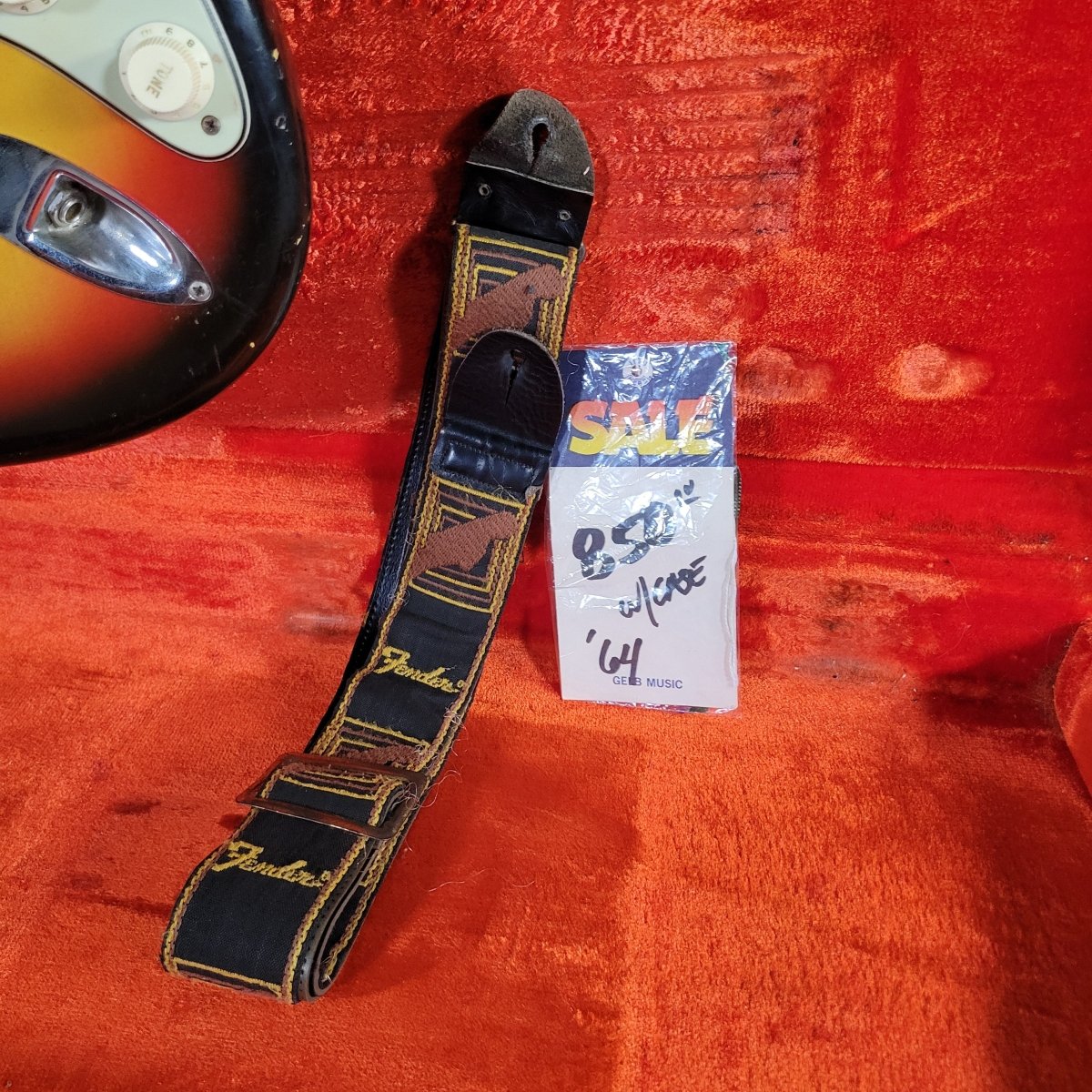 Fender Stratocaster 1964 Green Guard Pre CBS - Mahar's Vintage Guitars