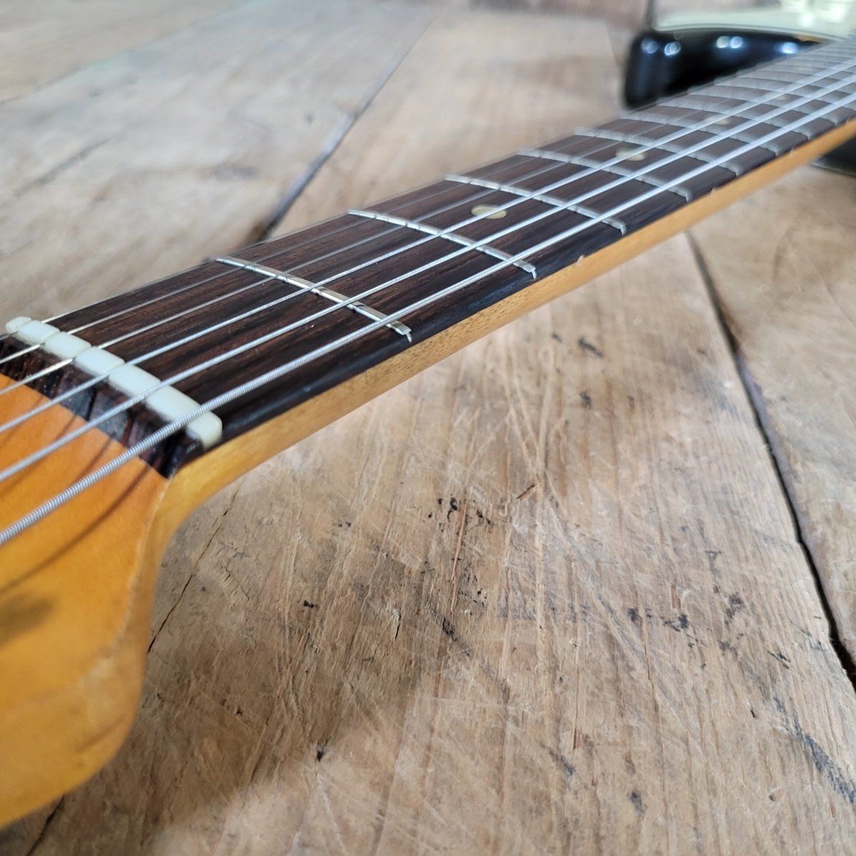 Fender Stratocaster 1964 Green Guard Pre CBS - Mahar's Vintage Guitars