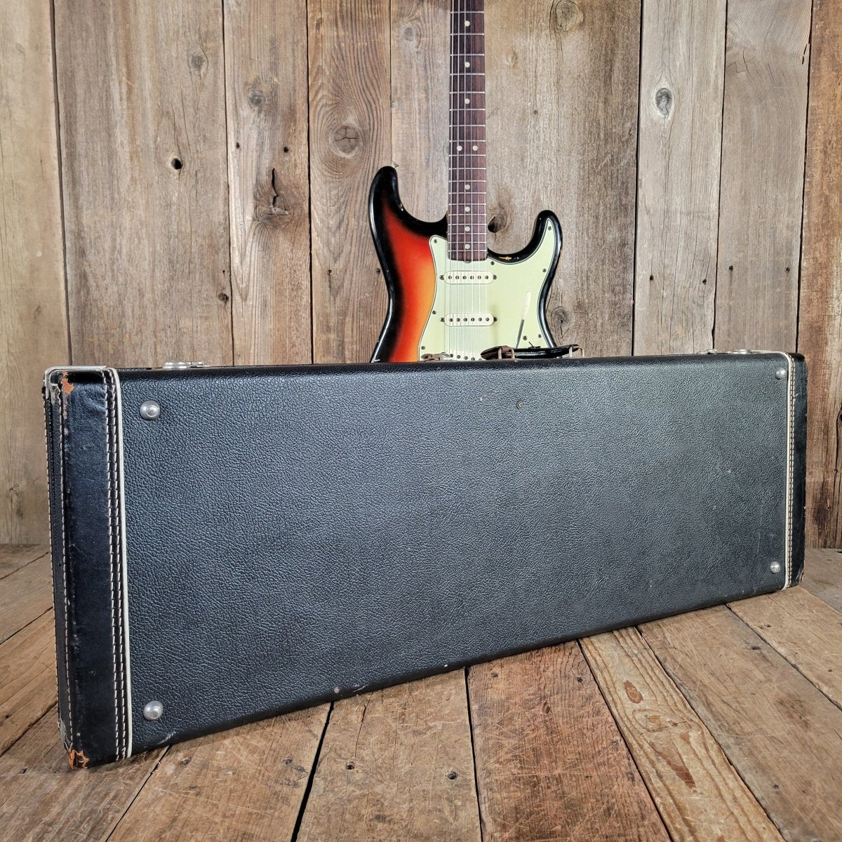 Fender Stratocaster 1964 Green Guard Pre CBS - Mahar's Vintage Guitars