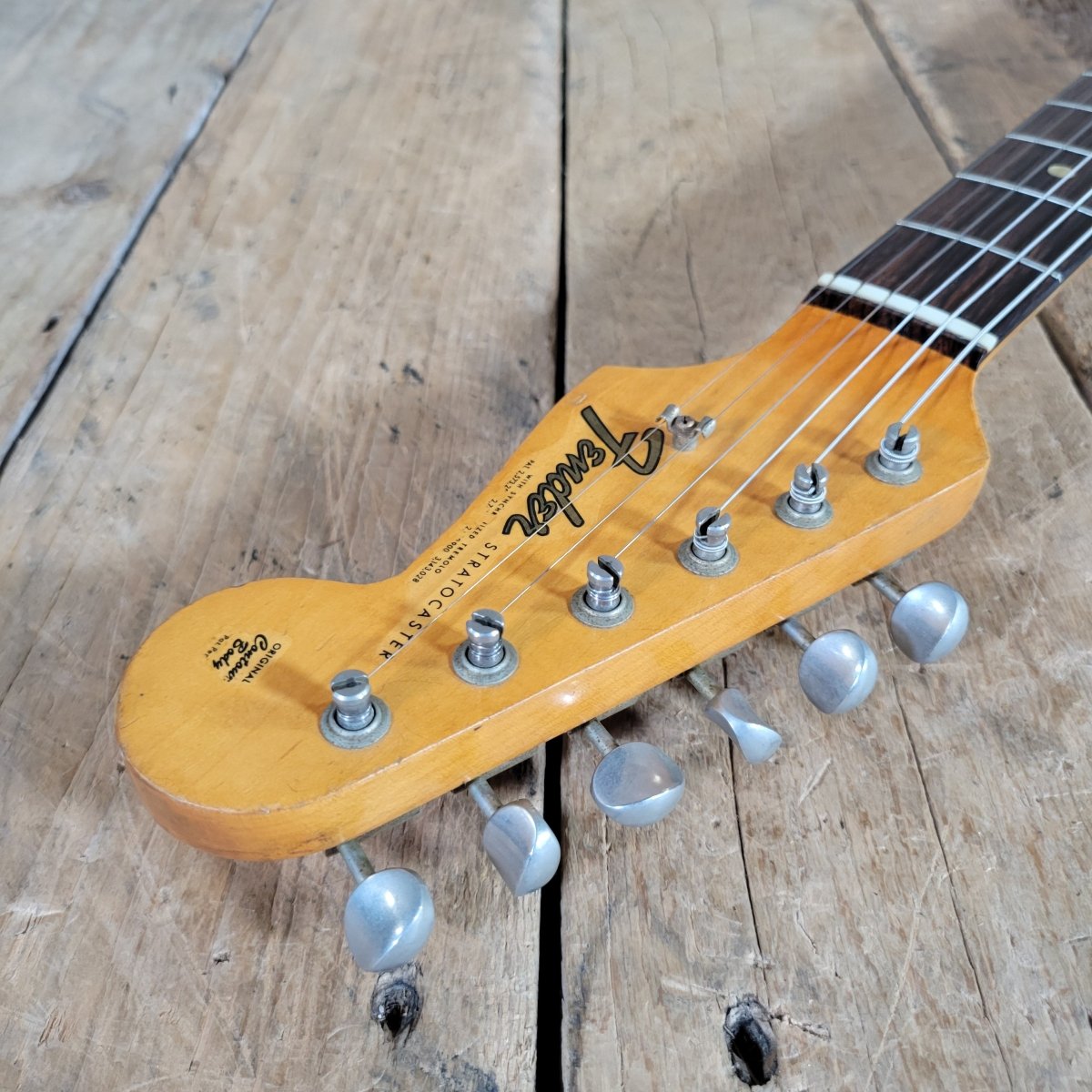 Fender Stratocaster 1964 Green Guard Pre CBS - Mahar's Vintage Guitars